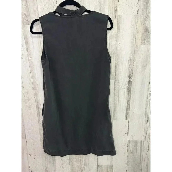 Cloth & Stone Women's Gray Choker Mini Dress Size S Casual Summer - Picture 7 of 7